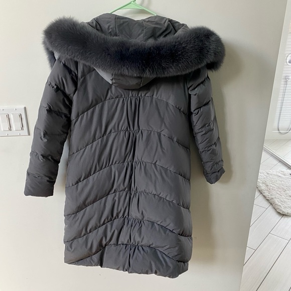Oversized dawn puffer coat with hood - Picture 5 of 5